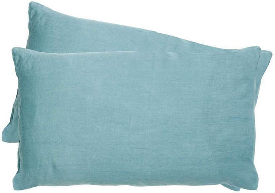 Amo La Casa Pillowcase Set Blue 50x70cm.