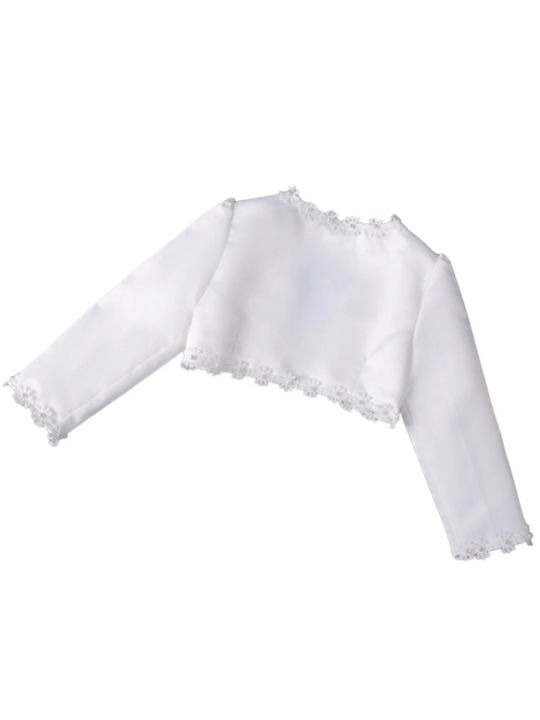 TakTakBaby Kids Bolero White