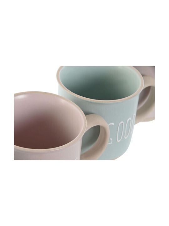 Home Esprit Tasse Keramik Bunt 180ml 4Stück