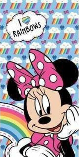 Minnie Mouse Παιδική Πετσέτα Θαλάσσης Minnie 140x70εκ.