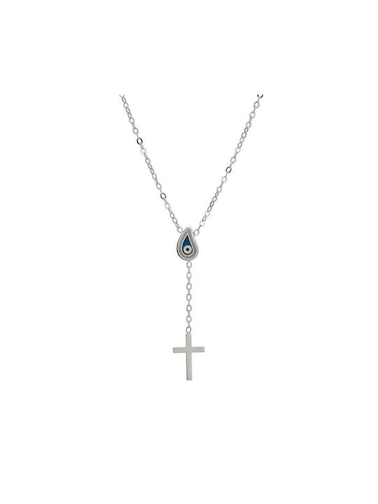 Goldsmith Damen Gold Kreuz 9K mit Kette