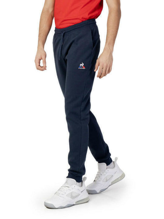 Le Coq Sportif Men's Sweatpants with Rubber Blue