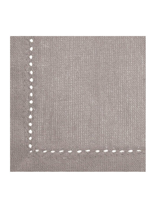 Atmosphera Napkin Cotton Set 4pcs Chambray Gray 40x40cm