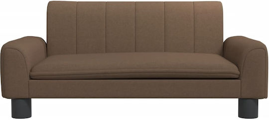 Kids Sofa Brown 70x45x30cm