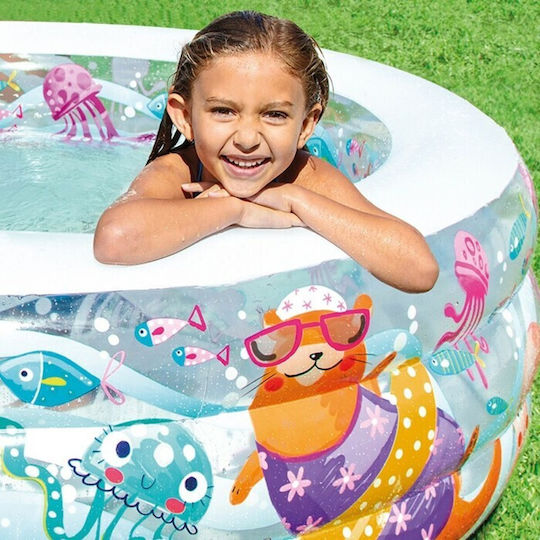 Intex Round Piscină PVC Gonflabilă 152x56buc 3buc