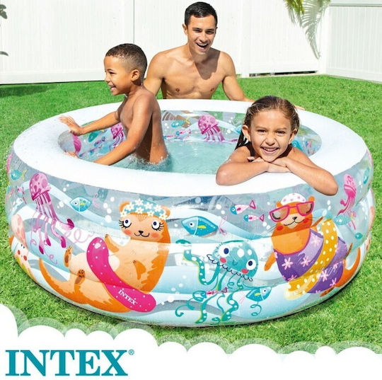 Intex Round Piscină PVC Gonflabilă 152x56buc 3buc