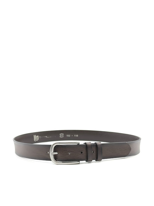 Men's Belt Leather Brown