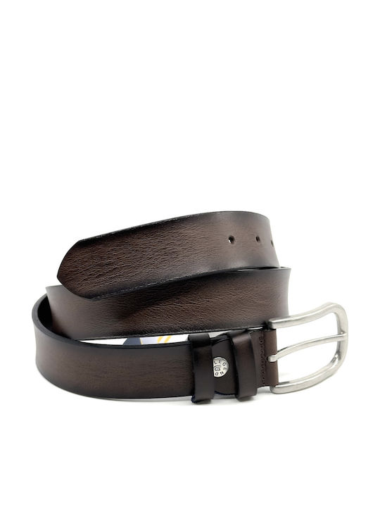 Men's Belt Leather Brown