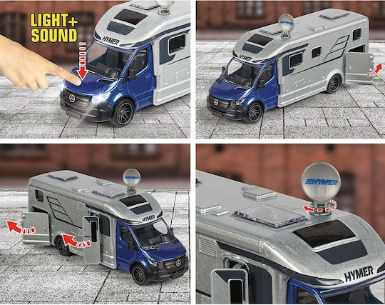 Majorette Hymer B-Class Camper Mașinuță 1:43 Pentru 3+ Ani