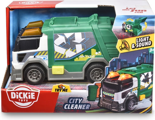 Dickie City Cleaner Mașinuță Pentru 3+ Ani