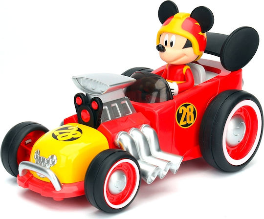 Jada Toys Mickey Roadster Racer Τηλεκατευθυνόμενο Αυτοκίνητο Κόκκινο