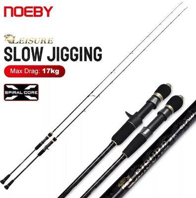 Noeby Leisure Angelrute für Langsames Jigging / Inchiku 1.96m mit Rolle 100-350gr