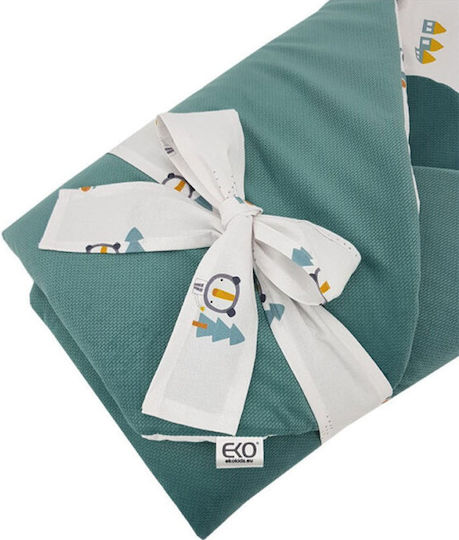 Ekokids Wickeltuch Für Kinderzimmer Mint Cars 75x75cm