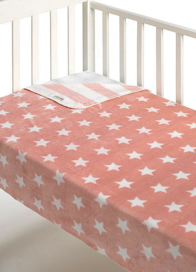 Morven Blanket Nursery Swaddling Blankets Stars Fleece 80x110cm