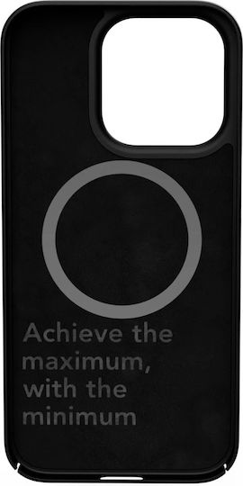 Nekit Задна корица Пластмаса 1мм Черен (iPhone 15 Pro)