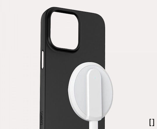 Nekit Umschlag Rückseite Kunststoff 1mm Schwarz (iPhone 15)