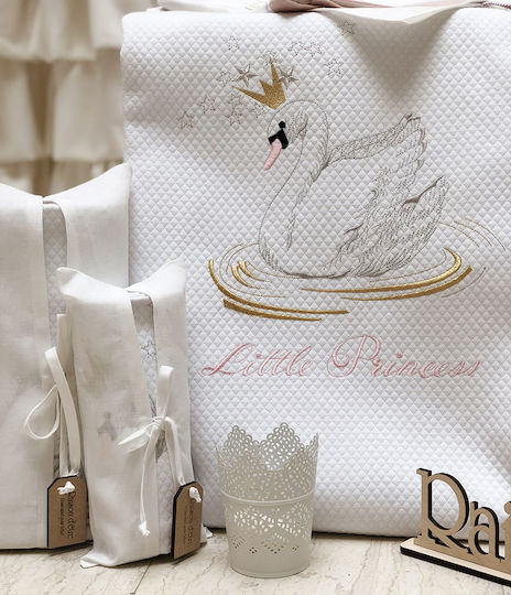 Raison D' Etre Κουβέρτα Swan With A Crown