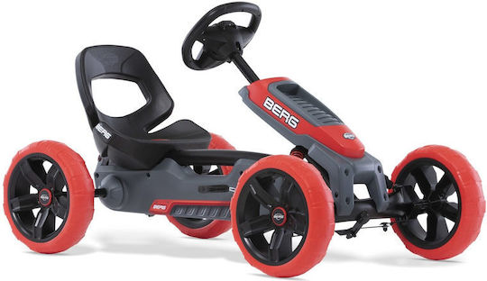 Reppy Go Kart Cu Un Loc Cu Pedală Roșu Pentru 6+ Ani