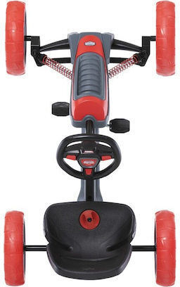 Reppy Go Kart Cu Un Loc Cu Pedală Roșu Pentru 6+ Ani