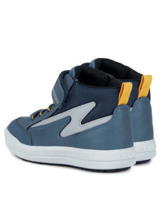 Geox Kids Sneakers High with Scratch Gray