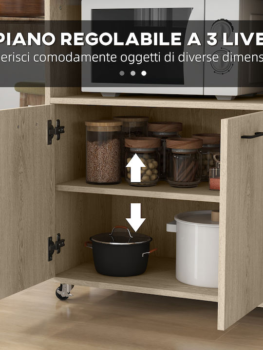 Floor Cabinet Blue 75x40x80.5 cm