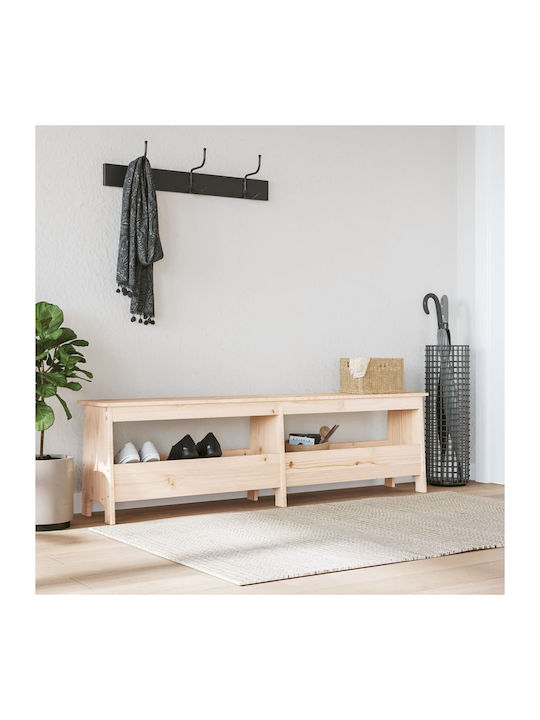 Entry Furniture with Shoe Rack & Bench 160x28x45cm