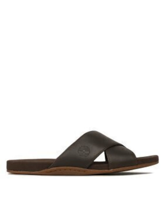 Herrensandalen in Braun Farbe