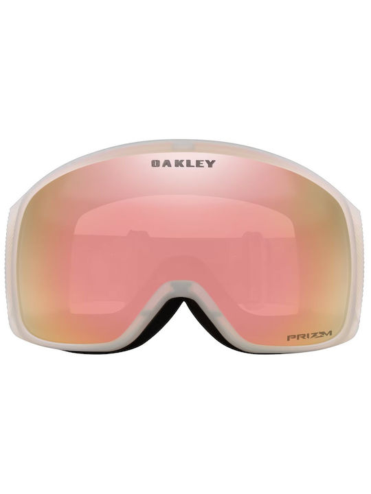 Oakley Flight Tracker M Ски & Сноуборд Маска За възрастни Сив с Леща в Цвят Сив