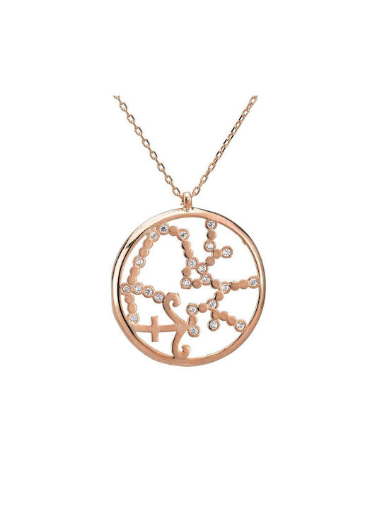 Goldsmith Necklace Zodiac Sign from Gold Plated Silver