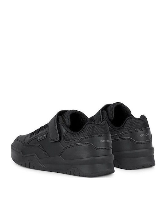 J Perth Kinder Sneakers mit Klettverschluss Schwarz