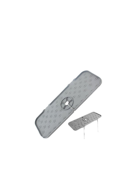 Schwamm-Halter aus Kunststoff Grau 36.5x14x14cm