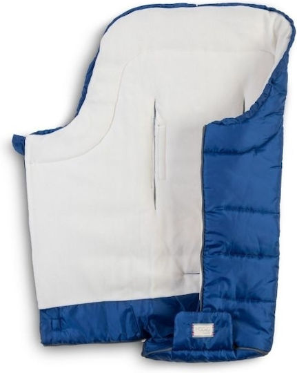 Nuvita Essential Ποδόσακος Καροτσιού Μπλε με Fleece Επένδυση 45εκ.