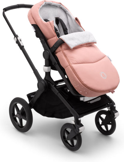 Bugaboo Evening Stroller Footmuff Pink with Fleece Lining