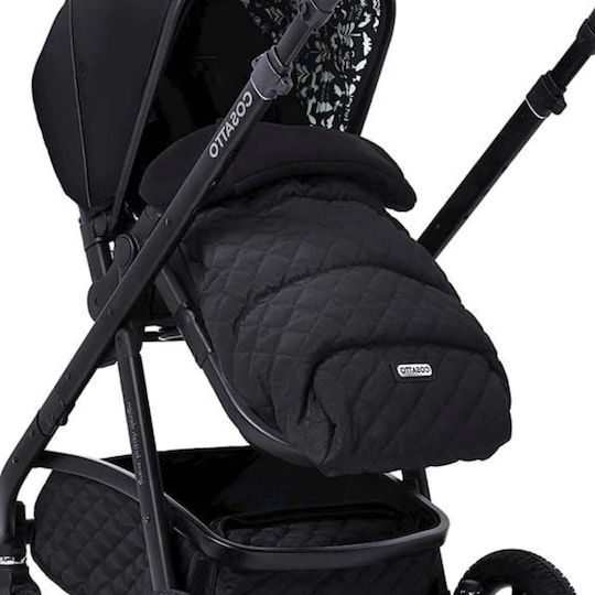 Cosatto Silhouette Kinderwagen-Fußsack Schwarz 85x48εκ.