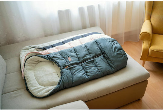 Petite & Mars Jibot Kinderwagen-Fußsack Gray 100x48εκ.