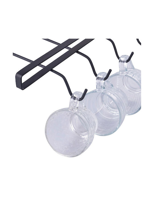 Suport De Cană Inox 28x22.5x5cm Negru