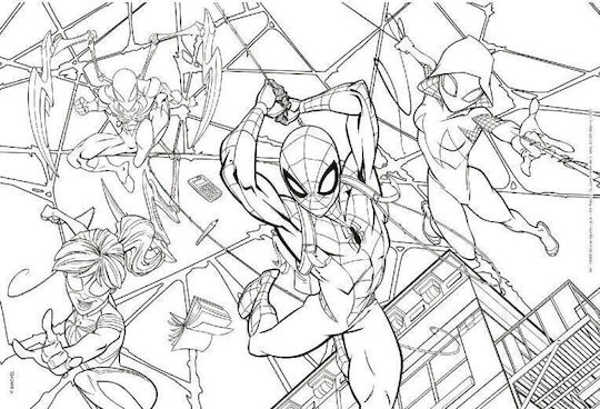 Kids Puzzle Spiderman for 4+ years old+ Years 60pcs Lisciani Giochi
