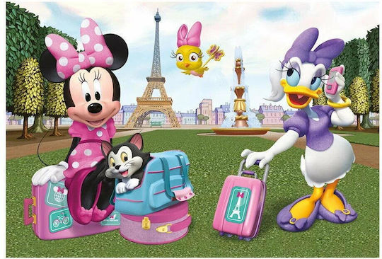 Kids Puzzle H Minnie in Paris for 4++ Years 24pcs Dino