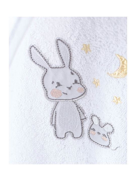 Rythmos Kids Hooded Bathrobe Gabby AQUA