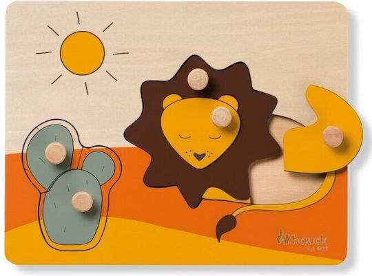 Ξύλινο Παιδικό Puzzle Σφηνώματα Hauck