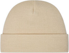 Beanie Unisex Σκούφος Πλεκτός σε Εκρού χρώμα