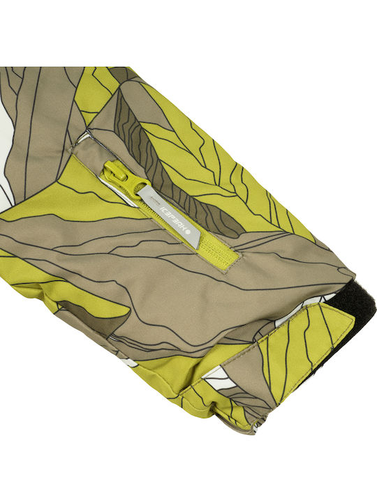 Icepeak Jizan 52152670-580 Παιδικό Σετ Μπουφάν και Παντελόνι Σκι & Snowboard Πράσινο