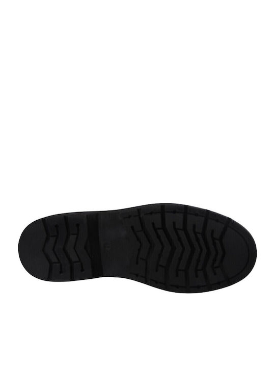 Leder Herrenstiefel Schwarz