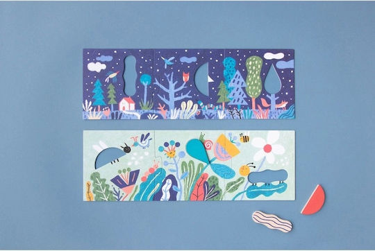 Wooden Kids Peg Puzzle for 2+ years+ Years 12pcs Londji