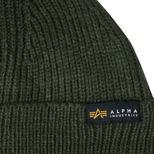 Beanie Unisex Căciulă Tricotat în culoarea Verde 138905-142