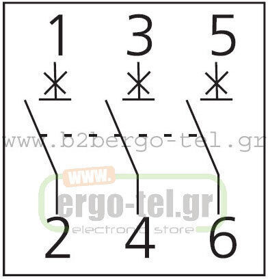 Kripal Автоматичен Прекъсвач 125Спецификация Триполюсен AC 209-001253125