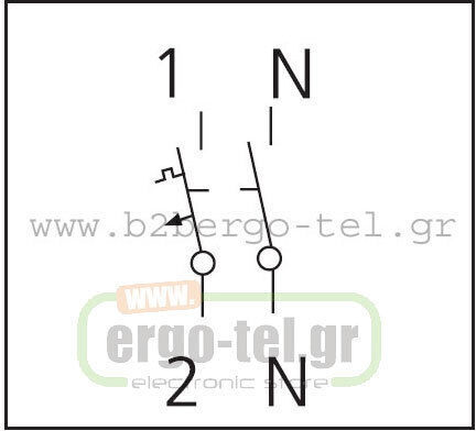 Kripal Автоматичен Прекъсвач Еднополюсен AC 209-001101120