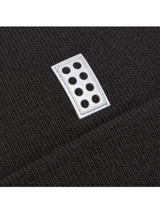 22933 Kids Beanie Knitted Black