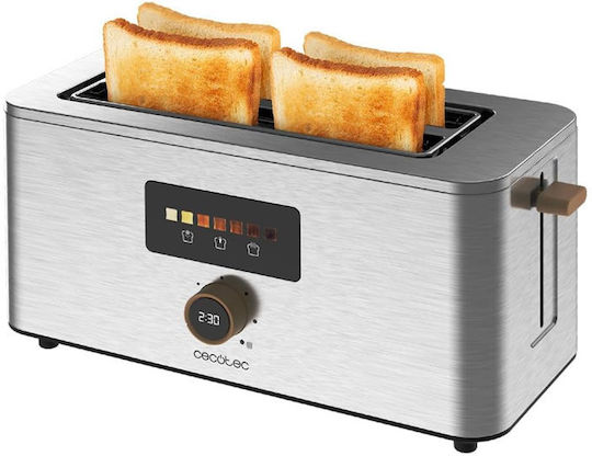 Cecotec Extra Double Toaster 2 Slots 1500W Inox