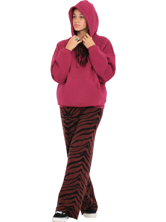'stone Heart Ii' Women's Sweatshirt Hooded WNE/WINE